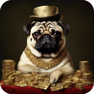 🐶 emoji Мопсики от @MrMopsLoveMops Telegram sticker 5 of 18