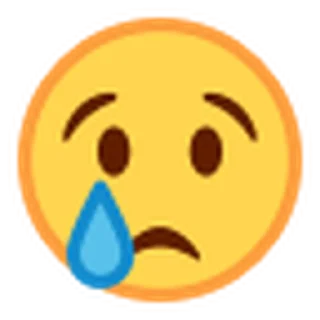 😢 emoji Static Emojies | @ReQuestChat Telegram sticker 12 of 18