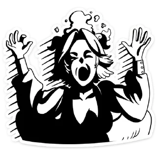 😱 emoji chpic.su • @Premium_Stikers | Гелия Telegram sticker 16 of 52