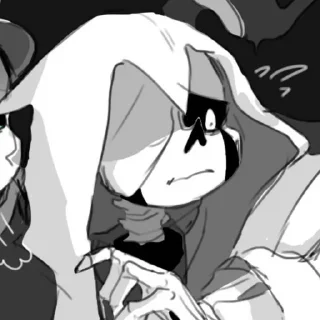 😱 emoji Goth Sans Telegram sticker 18 of 82
