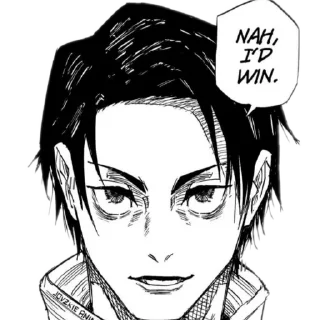 Sticker from Yuta Okkotsu By @Topchel1337