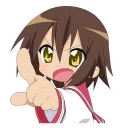 Sticker from Lucky ☆ Star