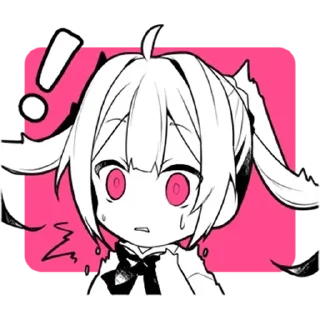 Sticker from ୨୨ милая тян ⊹ . @stickers_emoji_R1N °. . !!