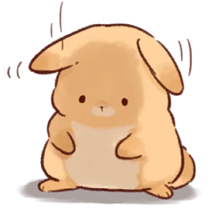 🐰 emoji 🥕  ⊹ кроля    ֗  @stickers_emoji_R1N ✧ Telegram sticker 24 of 40