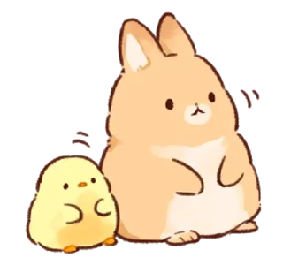 🐰 emoji 🥕  ⊹ кроля    ֗  @stickers_emoji_R1N ✧ Telegram sticker 7 of 40