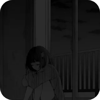 Sticker from Alone