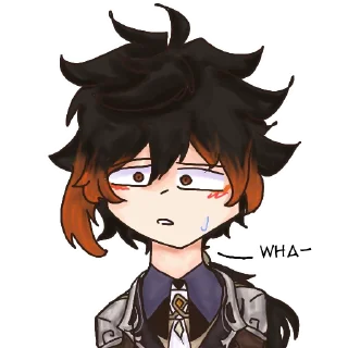 😧 emoji ZhongLi Telegram sticker 5 of 9
