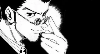 😏 emoji ;;hxh Telegram sticker 8 of 60