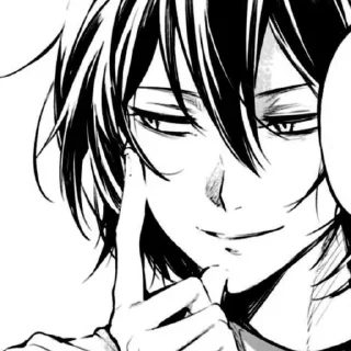 👆 emoji Fyodor Dostoevsky Telegram sticker 7 of 50