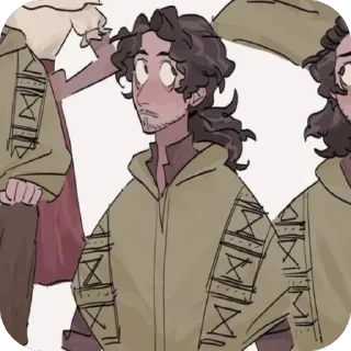🫥 emoji Бруно. Telegram sticker 19 of 35