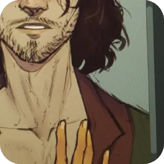 🫥 emoji Бруно. Telegram sticker 11 of 35