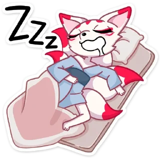 😴 emoji Кумико @nyasticks Telegram sticker 24 of 49