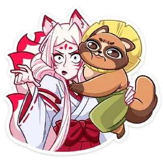 #️⃣ emoji Жрица Кумико | @vkspoilertg Telegram sticker 18 of 48