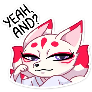 😑 emoji Кумико @nyasticks Telegram sticker 7 of 49