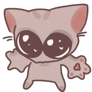 🥺 emoji Кот обормот🧐 Telegram sticker 16 of 27