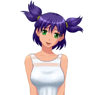 💜 emoji Лена @anime_sticks Telegram sticker 20 of 20