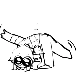 🙃 emoji imp Thomas Telegram sticker 13 of 40
