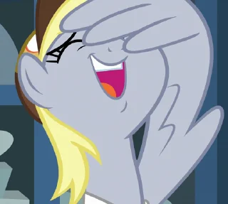 Sticker from Derpy | @MLP_AnimatedStickers