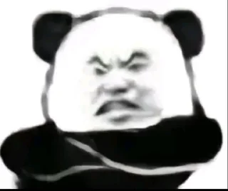 Sticker from Panda Face
