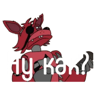 Sticker from Foxy
