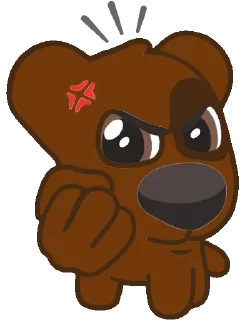 😡 emoji аня фрик Telegram sticker 3 of 92