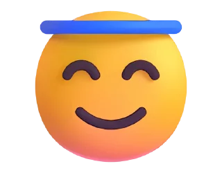 😇 emoji Video Animation #1 @stickersb2b Telegram sticker 19 of 45