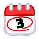 Sticker from Calendar