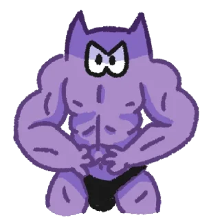 💪 emoji LUCIFER!! Telegram sticker 6 of 15