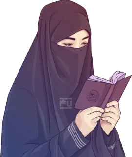 🧕 emoji hijab-tyan Telegram sticker 13 of 25