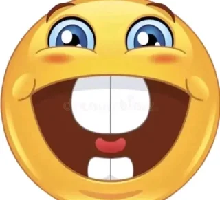 😃 emoji being silly Telegram sticker 23 of 96