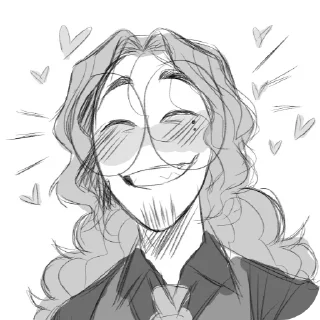 🦊 emoji YOUR DRAREST BOYFRIEND Telegram sticker 2 of 65