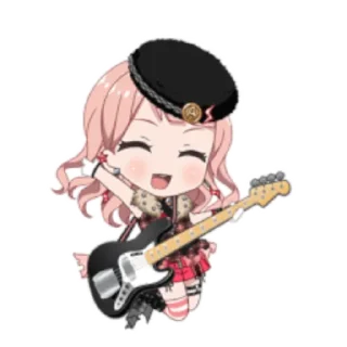 😆 emoji Химари Уехара от @kurkumushkka 👐 Telegram sticker 9 of 108