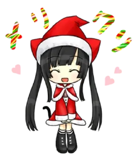 🎅 emoji ⲙiss ⲙᥱ᧐ᥕ | ➩ @wexsavi ⤸ 👀 Telegram sticker 18 of 40