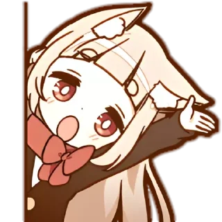 👋 emoji ◞  nekochan - @wexsavi ˋ Telegram sticker 5 of 40