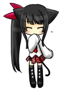 😊 emoji ⲙiss ⲙᥱ᧐ᥕ | ➩ @wexsavi ⤸ 👀 Telegram sticker 13 of 40