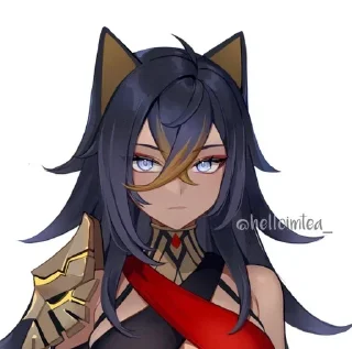 ⭐️ emoji Dehya @itsgensharts Telegram sticker 11 of 25