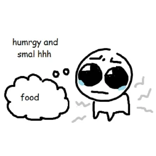 ☹️ emoji tbh creature by sm-baby (Tumblr) Telegram sticker 19 of 34