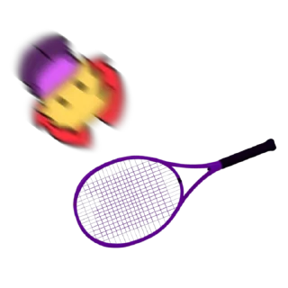 🎾 emoji Няша Telegram sticker 19 of 66