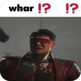 🫥 emoji Johnny x Kenshi mk1 Telegram sticker 11 of 53