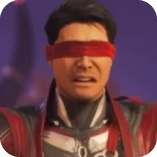 🫥 emoji Johnny x Kenshi mk1 Telegram sticker 12 of 53