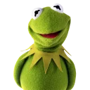 Sticker from Kermit