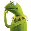 Sticker from Kermit
