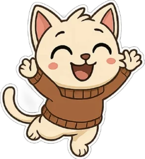 🌟 emoji 𓍼  Котик Луми  𓍼 Telegram sticker 8 of 23