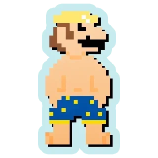 Sticker from Mario