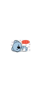 🐨 emoji Blu | ViberStickers. Telegram sticker 10 of 40