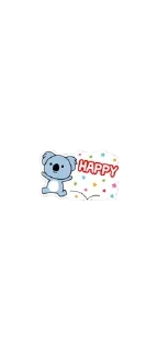 🐨 emoji Blu | ViberStickers. Telegram sticker 15 of 40
