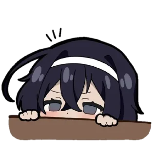 😶 emoji BSD x Genshin Chibi Telegram sticker 11 of 40