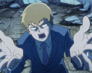 🤨 emoji Reigen | @cesdy Telegram sticker 7 of 40