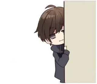 👀 emoji Menhera kun ( By : @stickerss_lu ) Telegram sticker 4 of 111