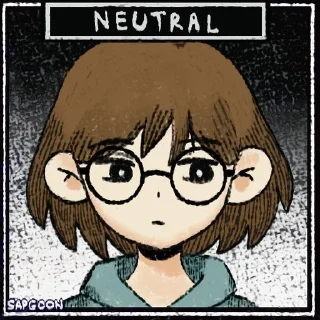 Sticker from Omori Sock